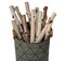 Wilson Decorative White Birch Logs, Natural Bark Wood Home Decor (Set of 12) - 15.5"-17.5" Length 1"-1.5" Dia.